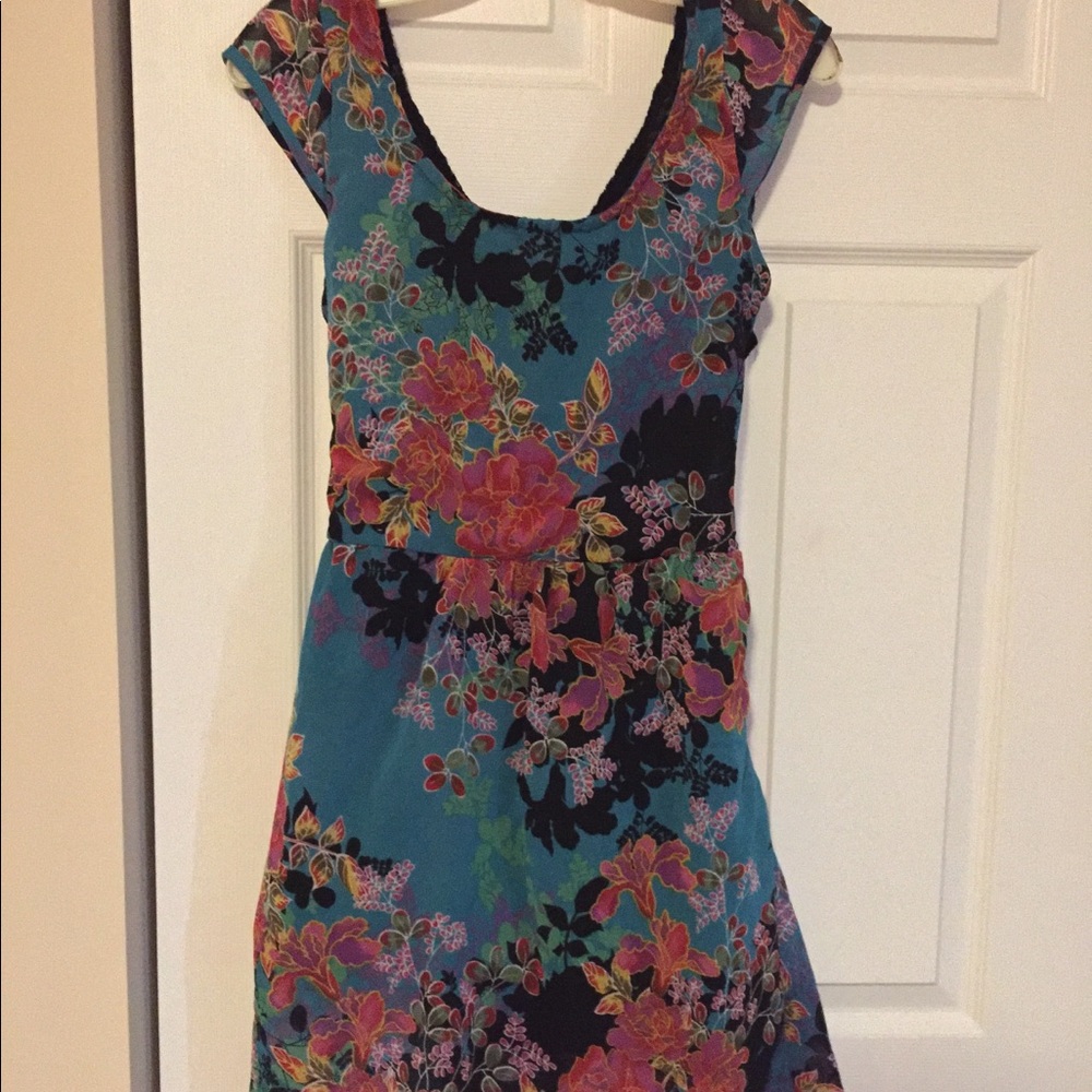 Angie open back dress